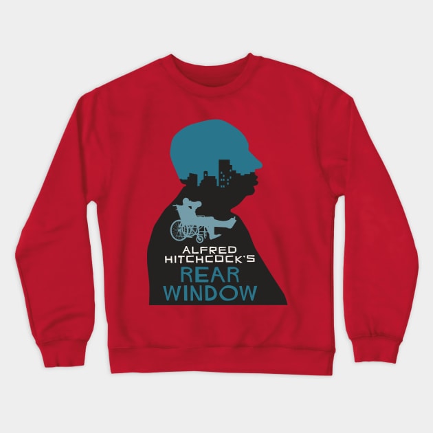 Alfred Hitchcock Rear Window Crewneck Sweatshirt by n23tees